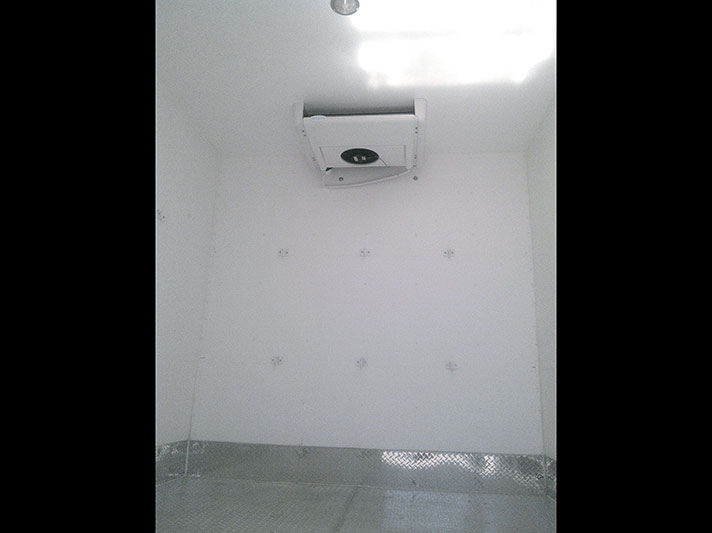 Interior con aluminio antiderrapante y Linner Panel